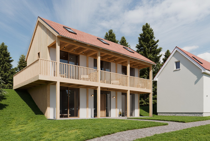 Apartment Donovaly – balcony